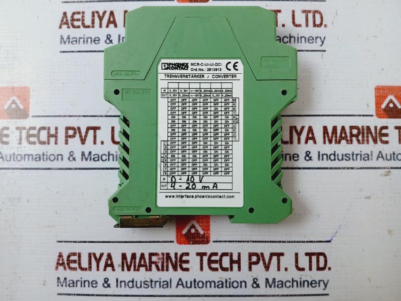 Phoenix Contact Mcr-c-ui-ui-dci Process Control Equipment