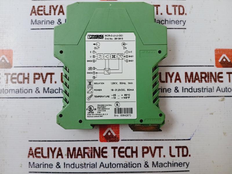 Phoenix Contact Mcr-c-ui-ui-dci Process Control Equipment