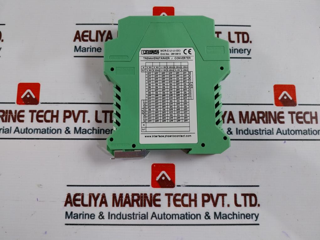 Phoenix Contact Mcr-c-ui-ui-dci Signal Conditioner Converter 2810913