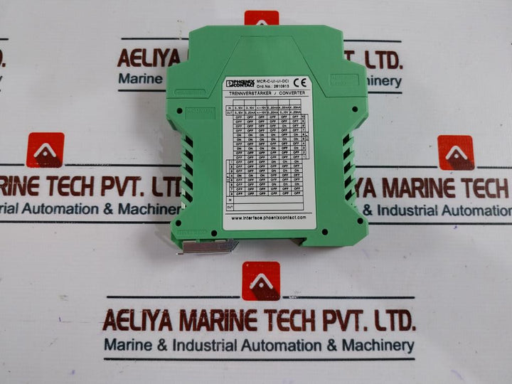 Phoenix Contact Mcr-c-ui-ui-dci Signal Conditioner Converter 2810913
