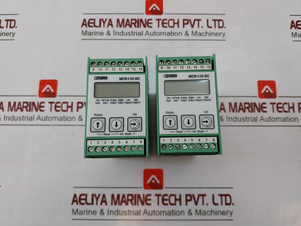 Phoenix Contact Mcr-f-ui-dc Frequency Measuring Transducer 2814605 20-30Vdc 60Ma