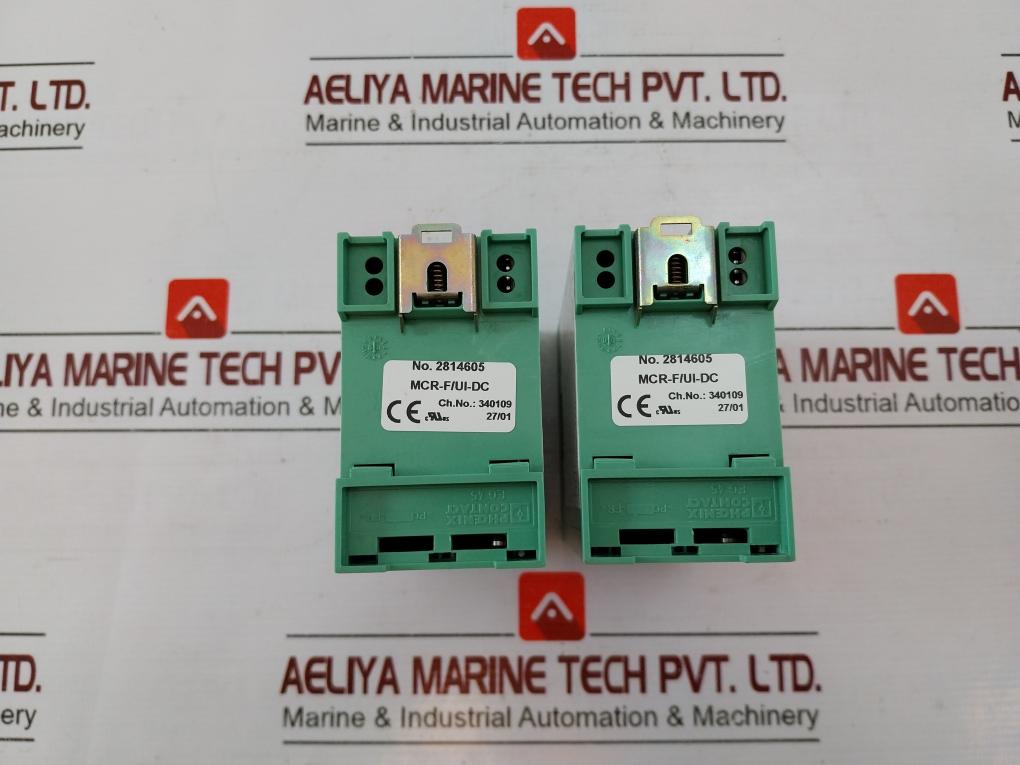 Phoenix Contact Mcr-f-ui-dc Frequency Measuring Transducer 2814605 20-30Vdc 60Ma