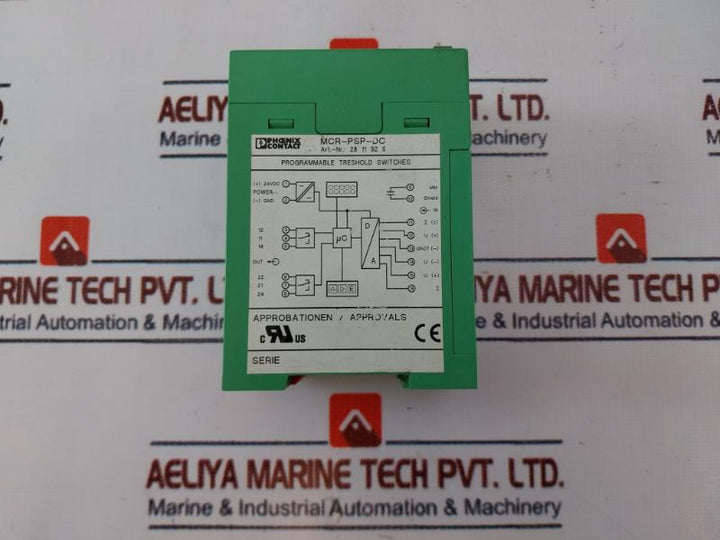 Phoenix Contact Mcr-psp-dc Limit Value Switch 24Vdc