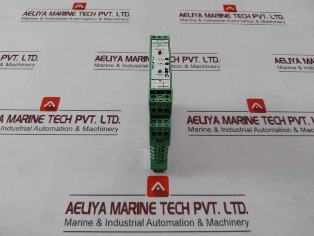 Phoenix Contact Mcr-pt100/I/Mcr-pt100-i Temperature Transducer 4-20Ma 20-30Vdc