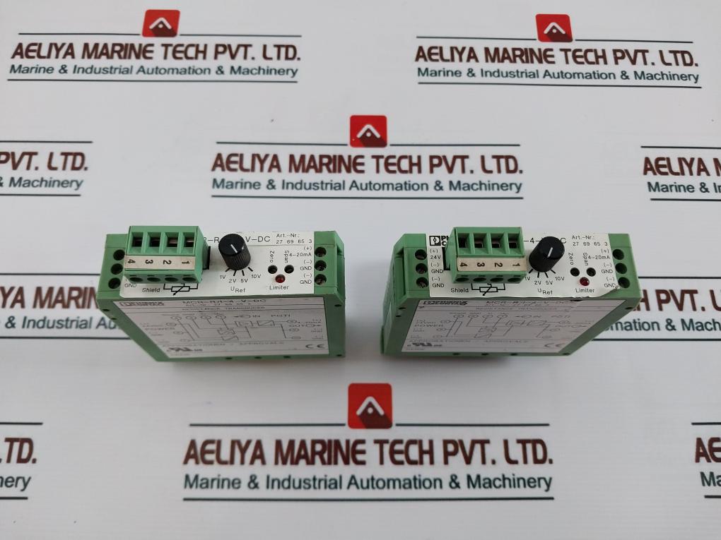 Phoenix Contact Mcr-r/I-4-v-dc Resistance Transducer 24Vdc