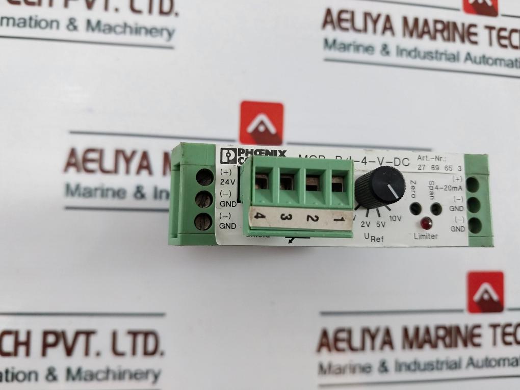 Phoenix Contact Mcr-r/I-4-v-dc Resistance Transducer 24Vdc