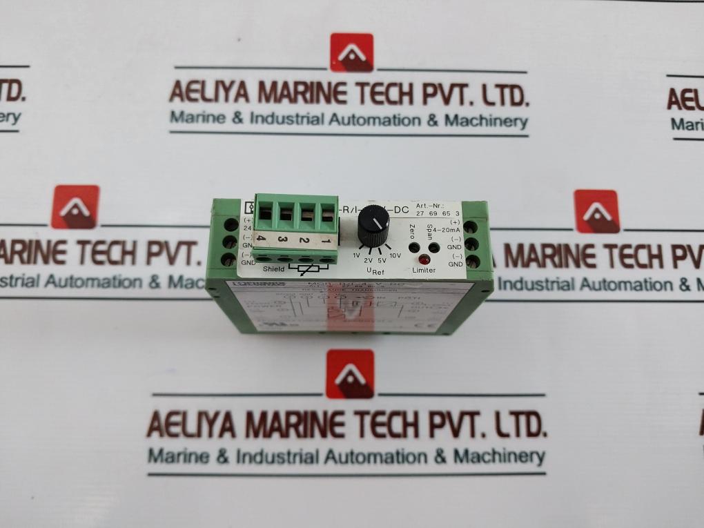 Phoenix Contact Mcr-r/I-4-v-dc Resistance Transducer 2769653 1-10V