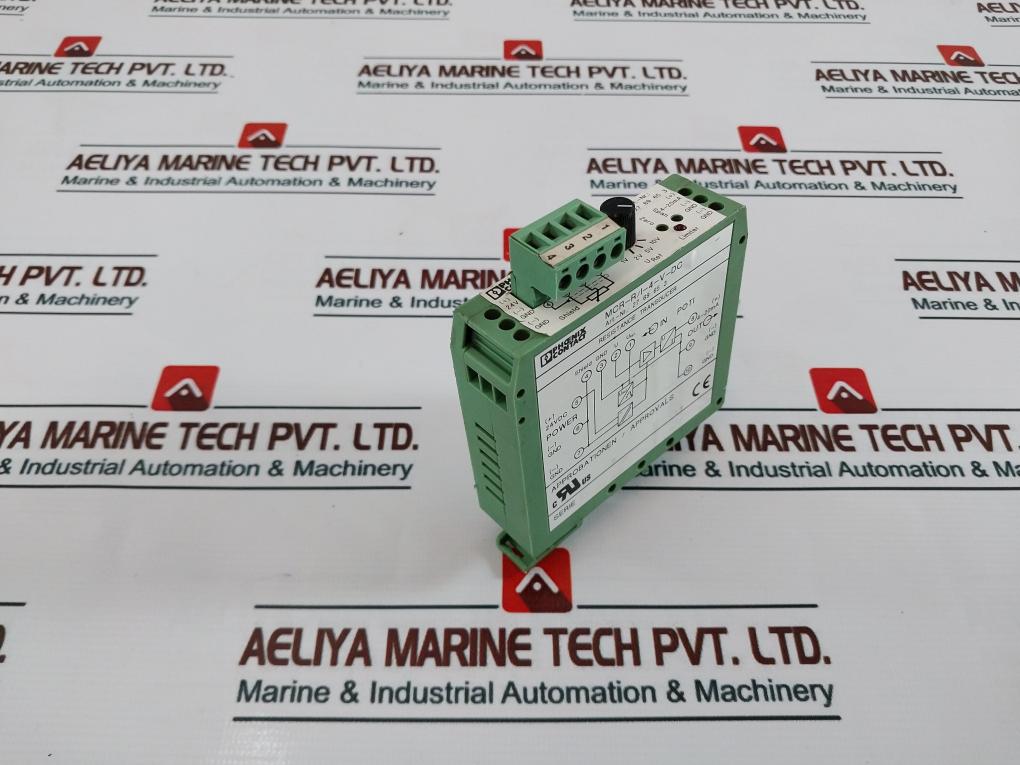 Phoenix Contact Mcr-r/I-4-v-dc Resistance Transducer 24Vdc