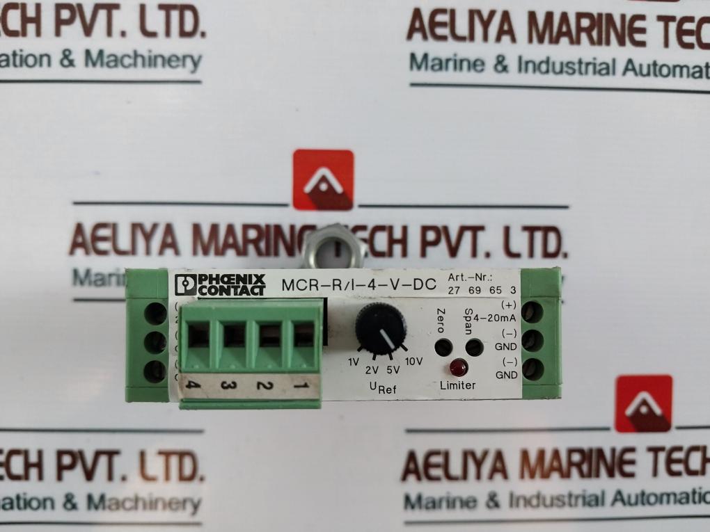 Phoenix Contact Mcr-r/I-4-v-dc Resistance Transducer 2769653 1-10V