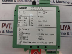Phoenix Contact Mcr-r/I-4-v Resistance Transducer