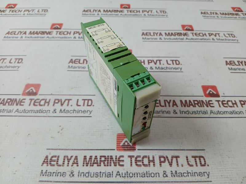 Phoenix Contact Mcr-rtd/I Temperature Measuring Transducer Output 4-20Ma