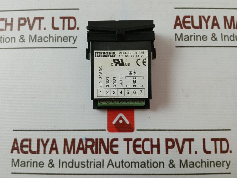 Phoenix Contact Mcr-sl-d-u/I Digital Display 10-30V Dc 50Ma