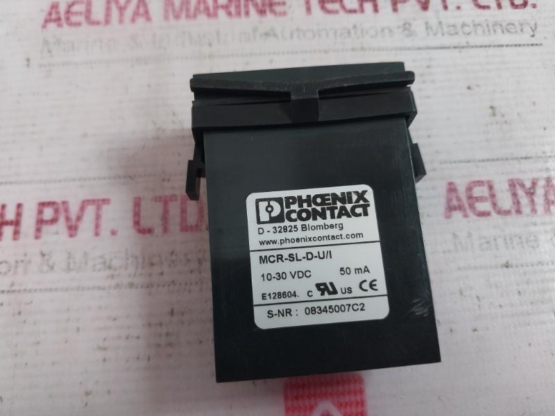 Phoenix Contact Mcr-sl-d-u/I Digital Display 2864011 +10-30Vdc 50Ma