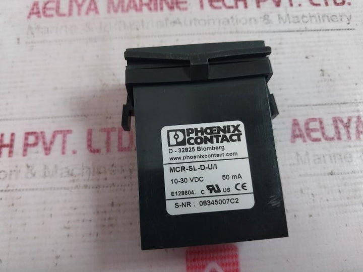 Phoenix Contact Mcr-sl-d-u/I Digital Display 2864011 +10-30Vdc 50Ma