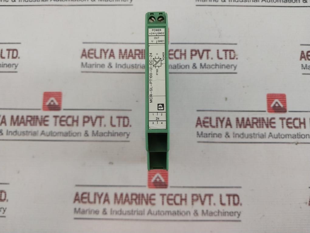 Phoenix Contact Mcr-sl-pt100-i-dc-24 Temperature Transducer 2814883