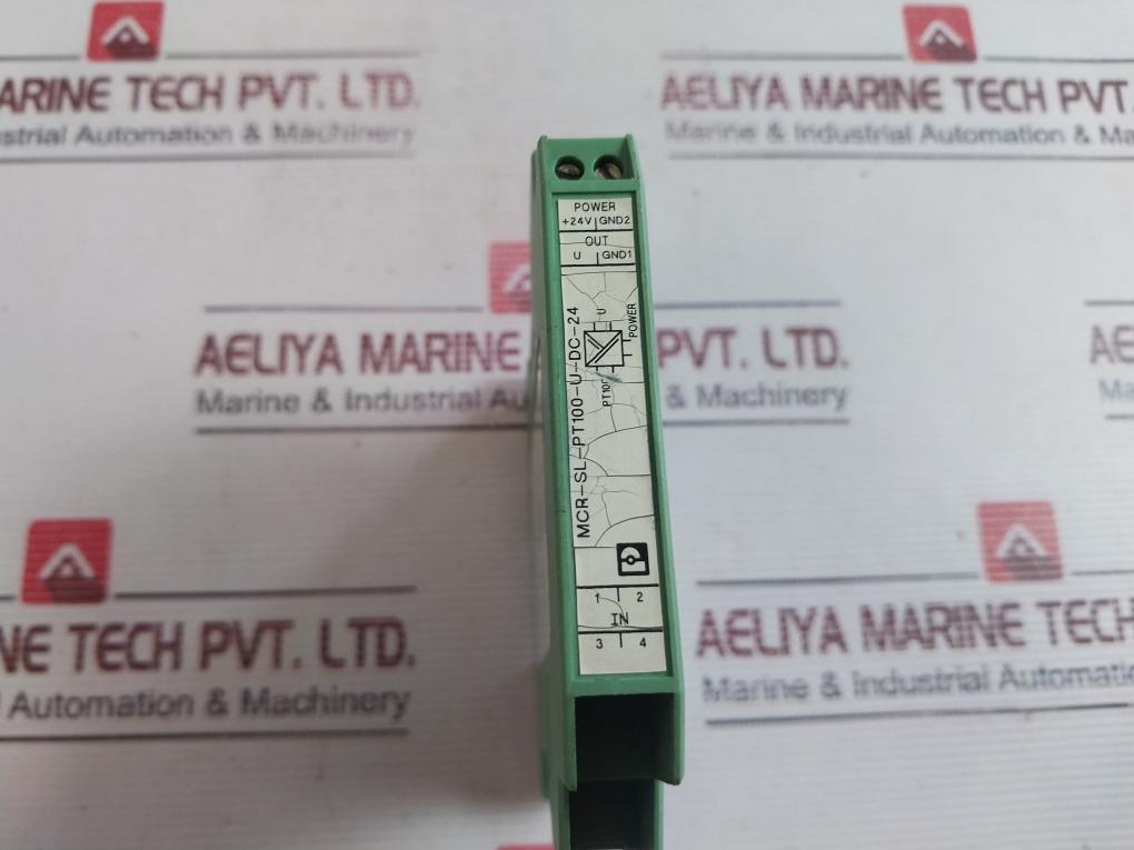 Phoenix Contact Mcr-sl-pt100-u-dc-24 Temperature Transducer 2814883