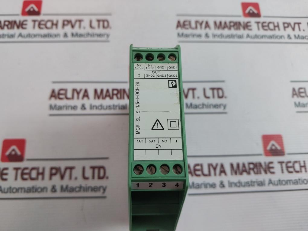 Phoenix Contact Mcr-sl-s-1/5-i-dci-24 Active Transducer 50/60Hz