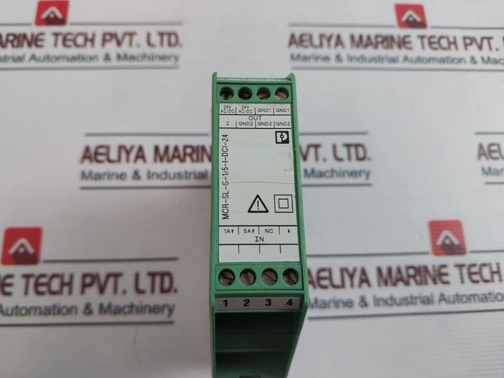 Phoenix Contact Mcr-sl-s-1/5-i-dci-24 Active Transducer 50/60Hz