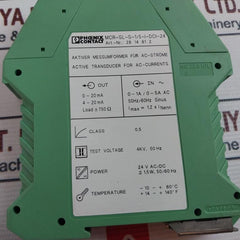 Phoenix Contact Mcr-sl-s-1/5-i-dci-24 Active Transducer 50/60Hz