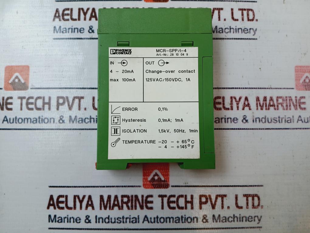 Phoenix Contact Mcr-spp/I-4 Loop Powered Alarm Module