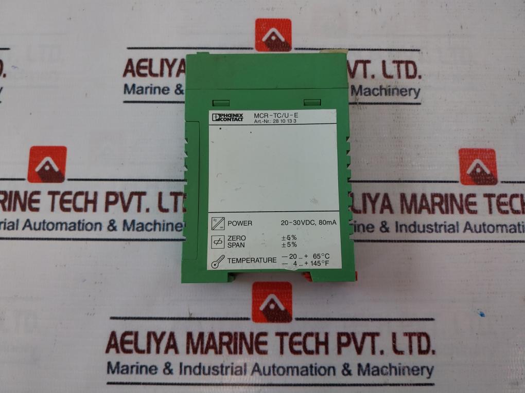 Phoenix Contact Mcr-tc/u-e Tc-converter -20…+65°c, 20-30vdc
