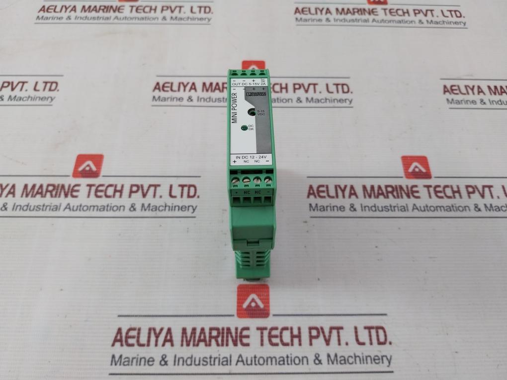 Phoenix Contact Mini-ps-12-24Dc/5-15Dc/2 Dc/Dc Converter 12-24V 2.3-1.1A 70°C