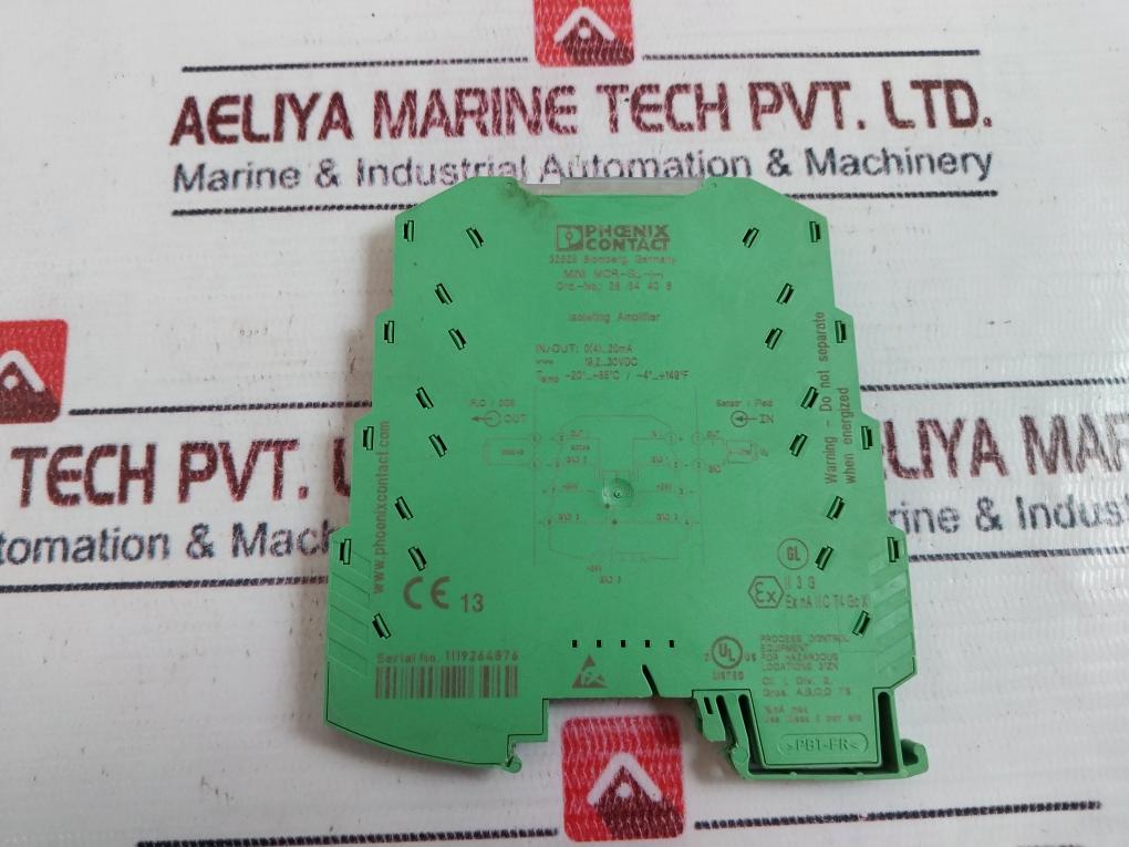 Phoenix Contact Mini Mcr-sl-i-i Isolating Amplifier 28 64 40 6