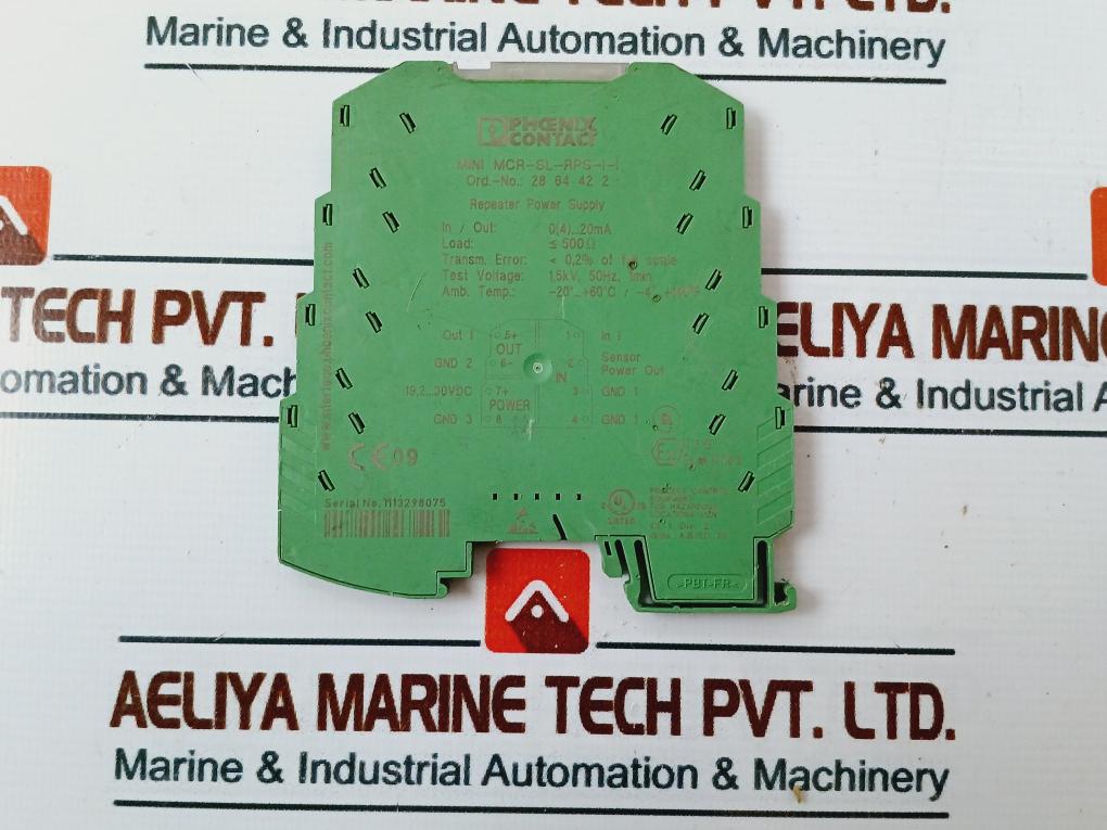 Phoenix Contact Mini Mcr-sl-rps-i-i Repeater Power Supply 28 64 42 2 1.5Kv 50Hz