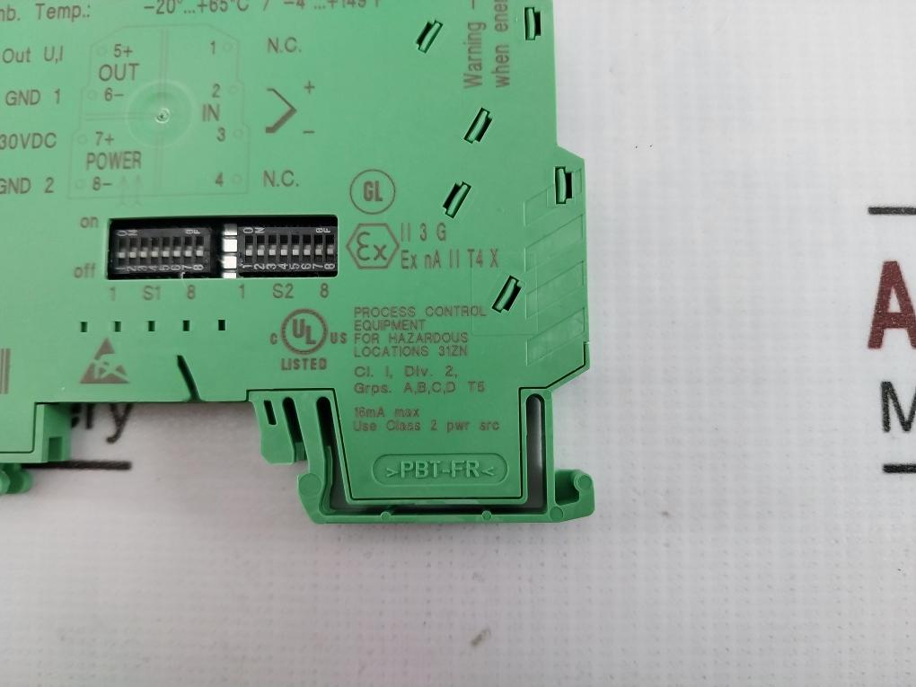 Phoenix Contact Mini Mcr-sl-tc-ui Thermocouple Measuring Transducer 16Ma 1 5Kv