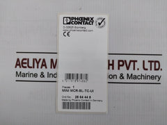 Phoenix Contact Mini Mcr-sl-tc-ui Thermocouple Measuring Transducer 16Ma 1 5Kv