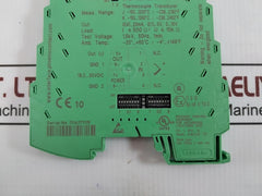 Phoenix Contact Mini Mcr-sl-tc-ui Thermocouple Measuring Transducer 16Ma 1 5Kv