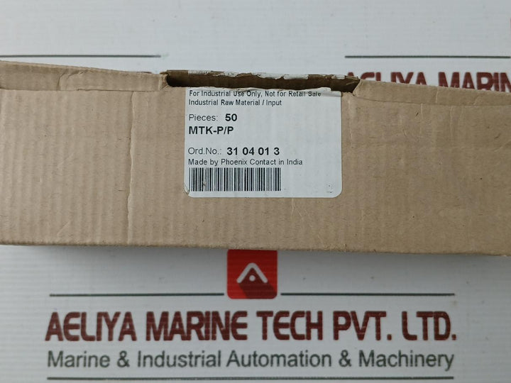 Phoenix Contact Disconnect Terminal Block  Mtk-p/P (1Box = 50Pcs)