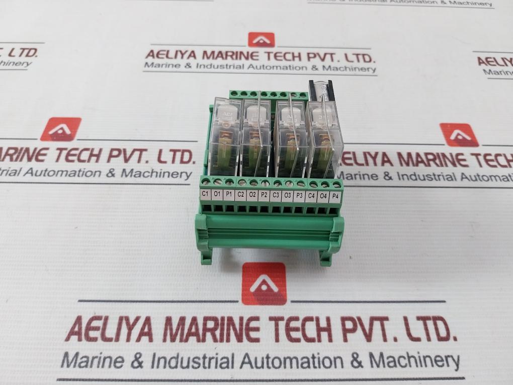 Phoenix Contact Pc24D04-cob Relay Module G2R-1 24Vdc Tv-3 120Vac 0231W2