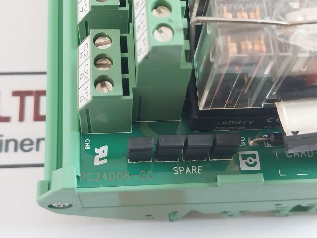 Phoenix Contact PC24D08-2C Relay Card Module