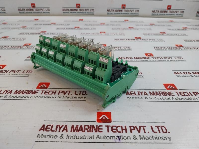 PHOENIX CONTACT PC24D08-2C Relay Module Card-H PCPL-36