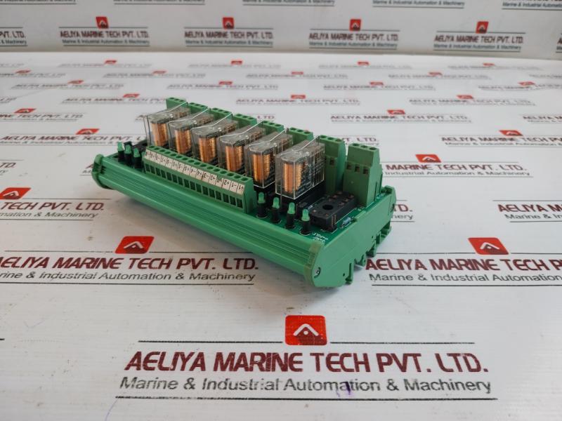 Phoenix Contact Pc24D08-2C Relay Module Card-h Pcpl-36