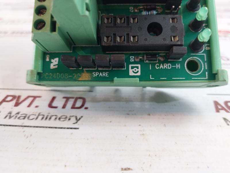 PHOENIX CONTACT PC24D08-2C Relay Module Card-H PCPL-36
