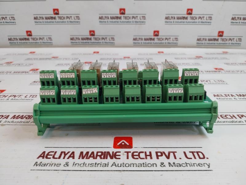 PHOENIX CONTACT PC24D08-2C Relay Module Card-H PCPL-36