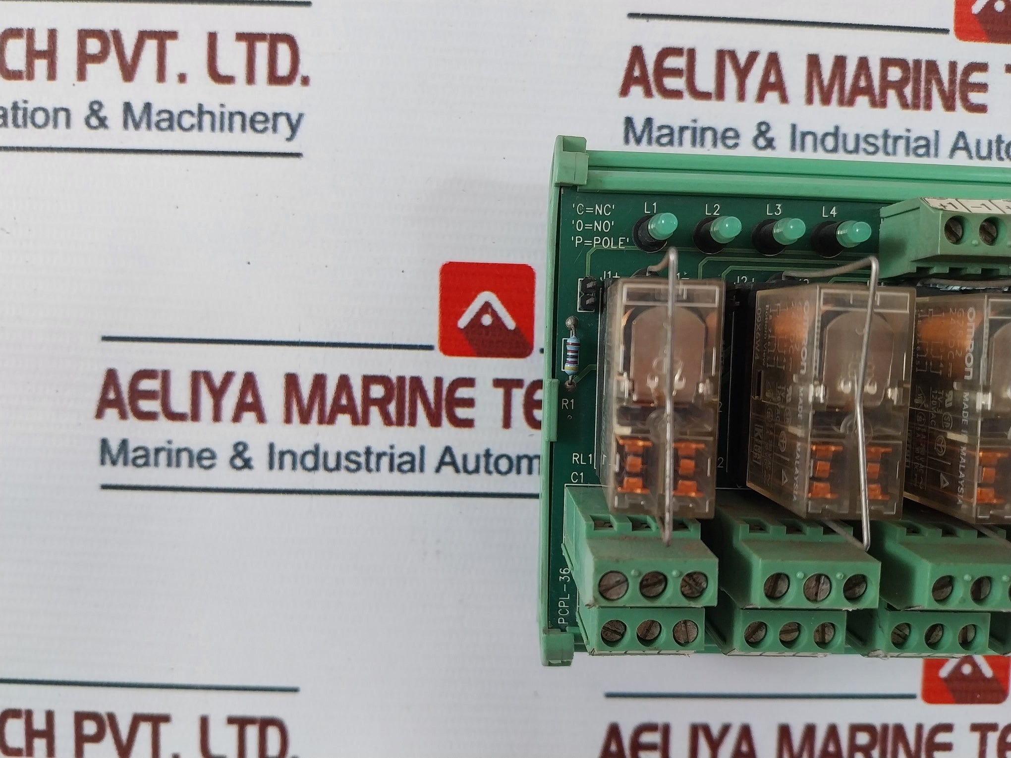 Phoenix Contact PC24D08-2COB Relay Board Module