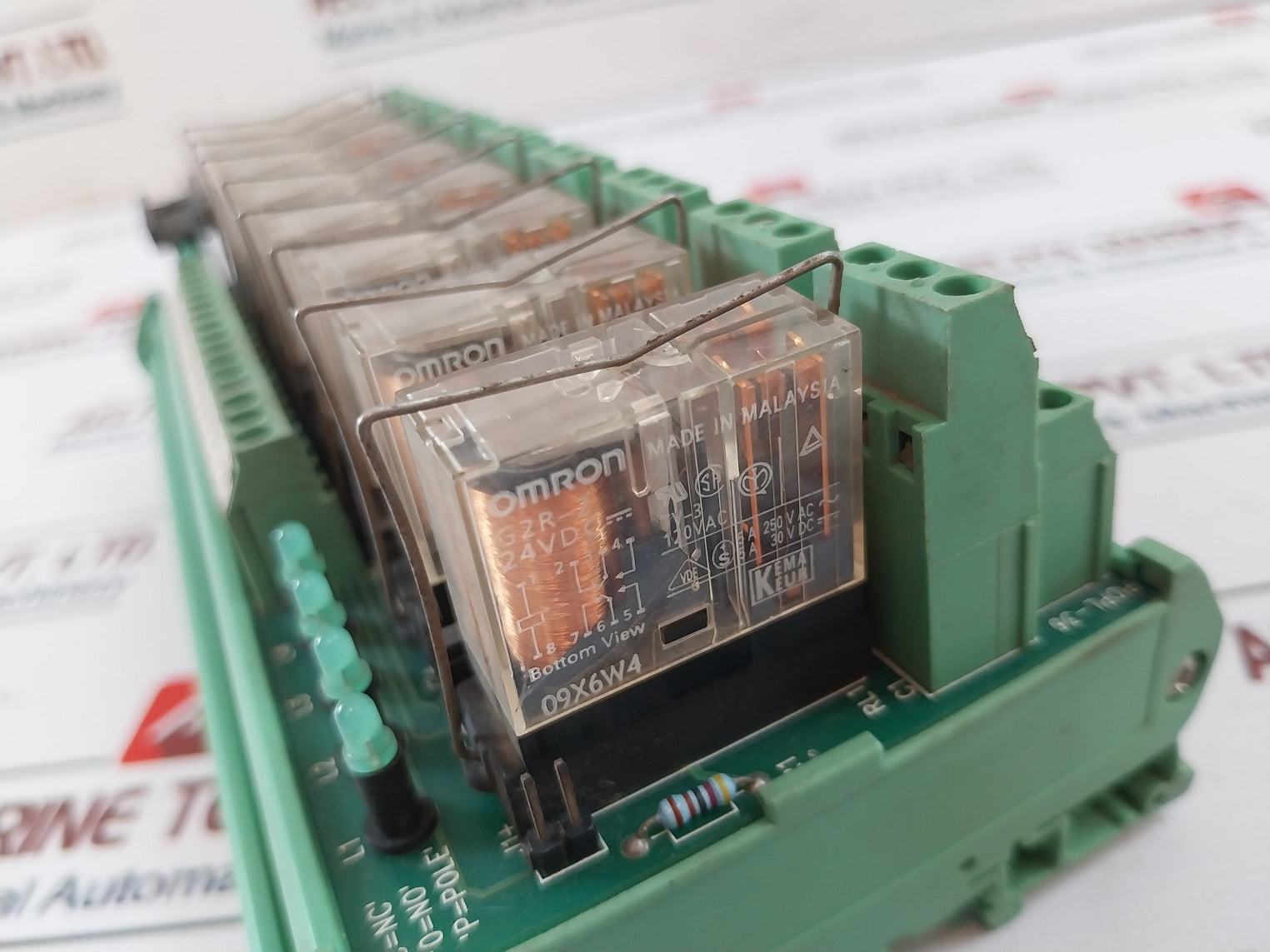 Phoenix Contact PC24D08-2COB Relay Board Module