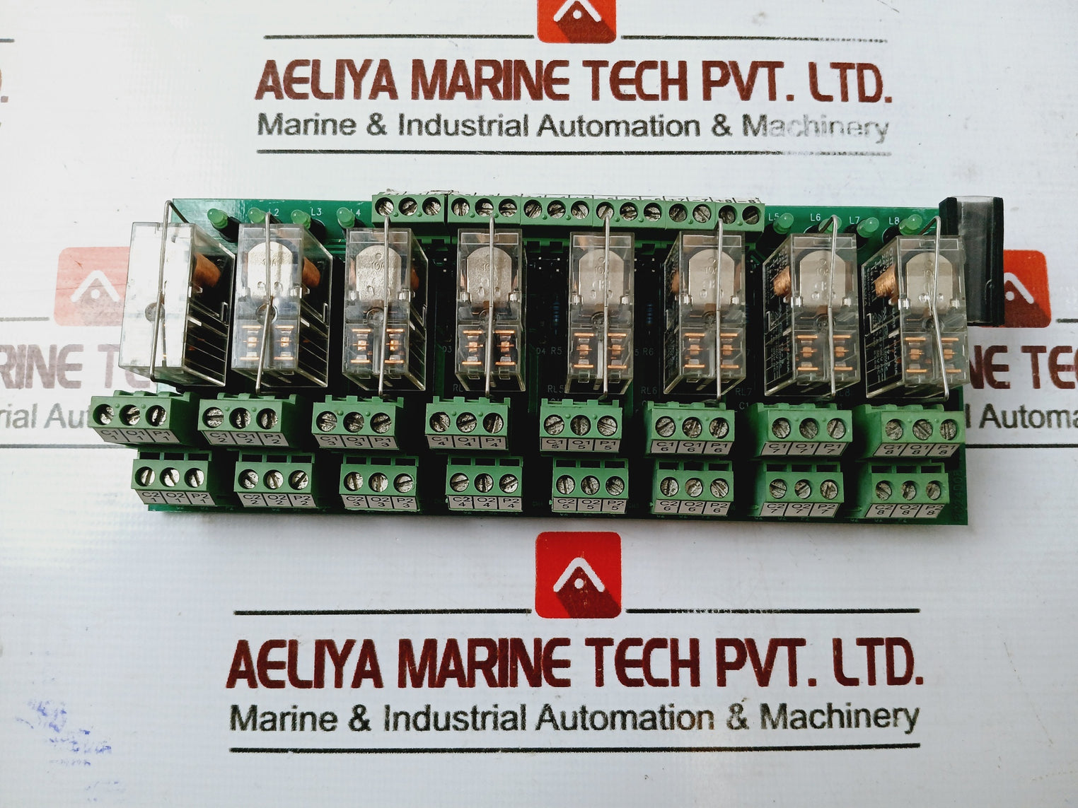 Phoenix Contact Pc24D08-2Cob Relay Board Pc24D08-2C 0074514 E153807