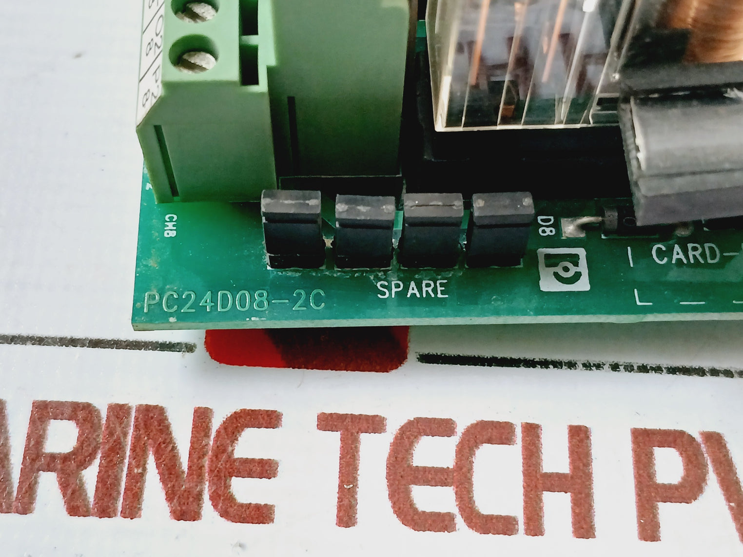 Phoenix Contact Pc24D08-2Cob Relay Board Pc24D08-2C 0074514 E153807