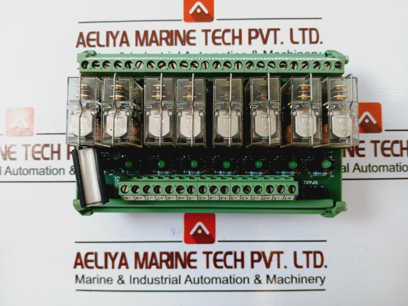 Phoenix Contact PC24D08CO-C 8-Relay Board Interface Module E304660