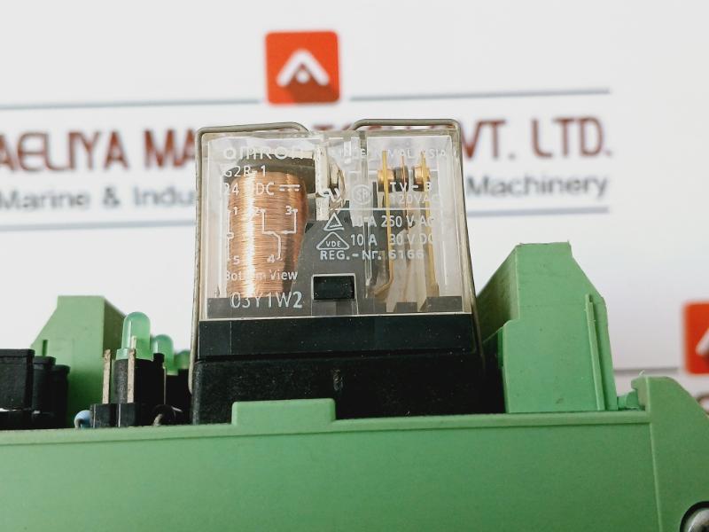 Phoenix Contact PC24D08CO-C 8-Relay Board Interface Module E304660