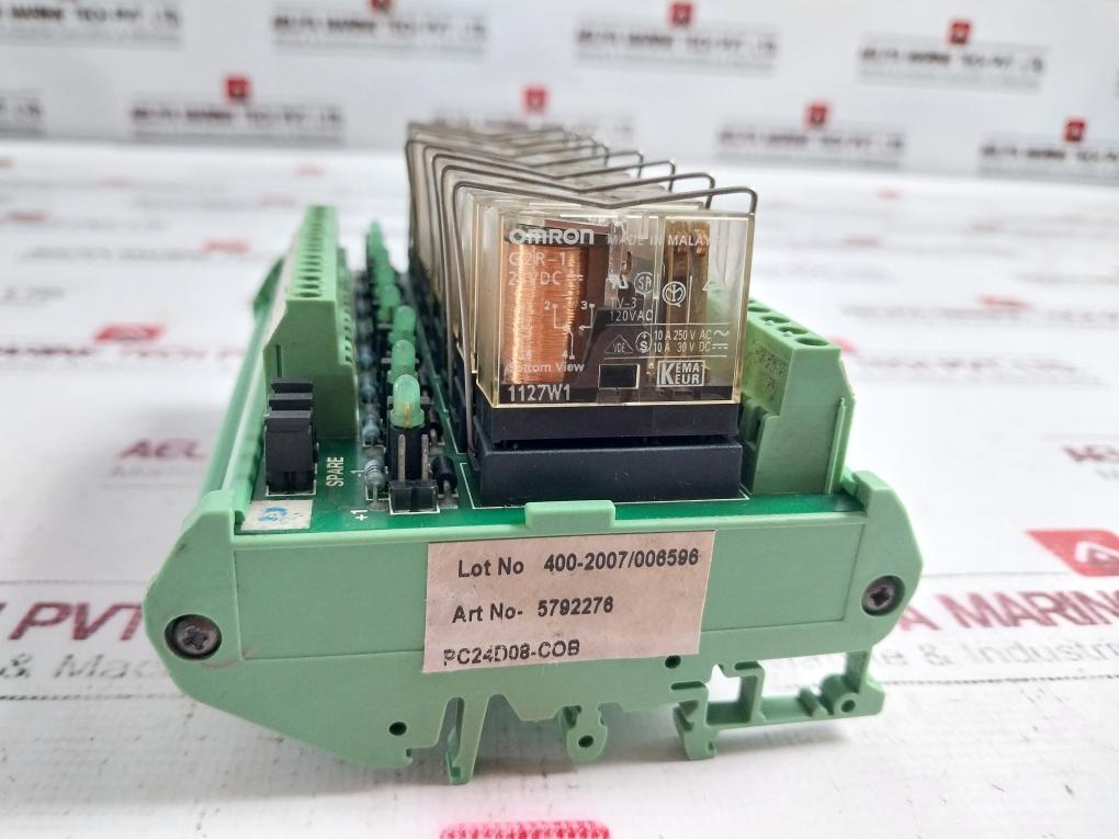 Phoenix Contact Pc24d08co-c Relay Module 0074513