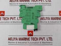 Lot of 2X Phoenix Contact PLC-BPT-24DC/21 Relay Base with Relay 24VDC