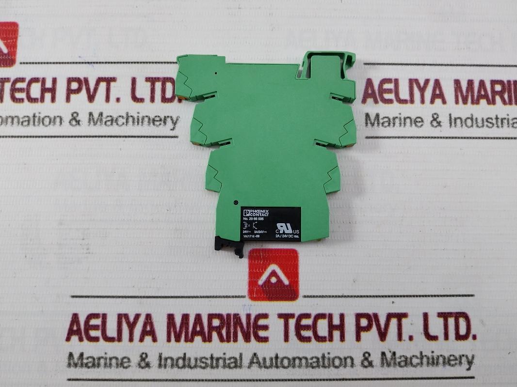 Phoenix Contact Plc-bpt-24Dc/21 Relay Base With Relay 2966595 2900445 24Vdc 6A