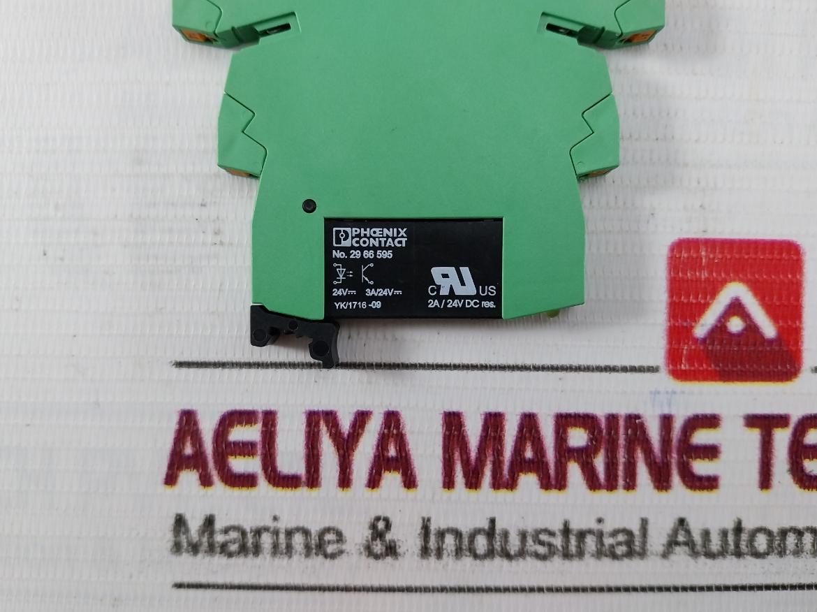 Phoenix Contact Plc-bpt-24Dc/21 Relay Base With Relay 2966595 2900445 24Vdc 6A