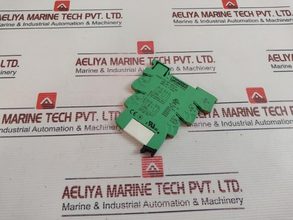 Lot Of 3X Phoenix Contact Plc-bpt- 24Dc/21 Relay Socket 250V 6A