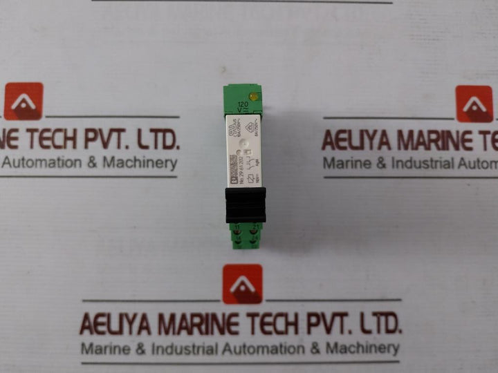 Phoenix Contact Plc-bsc-120Uc/21-21 Relay Base 2967031 110Vdc/120Vac 250Vac/2X6A